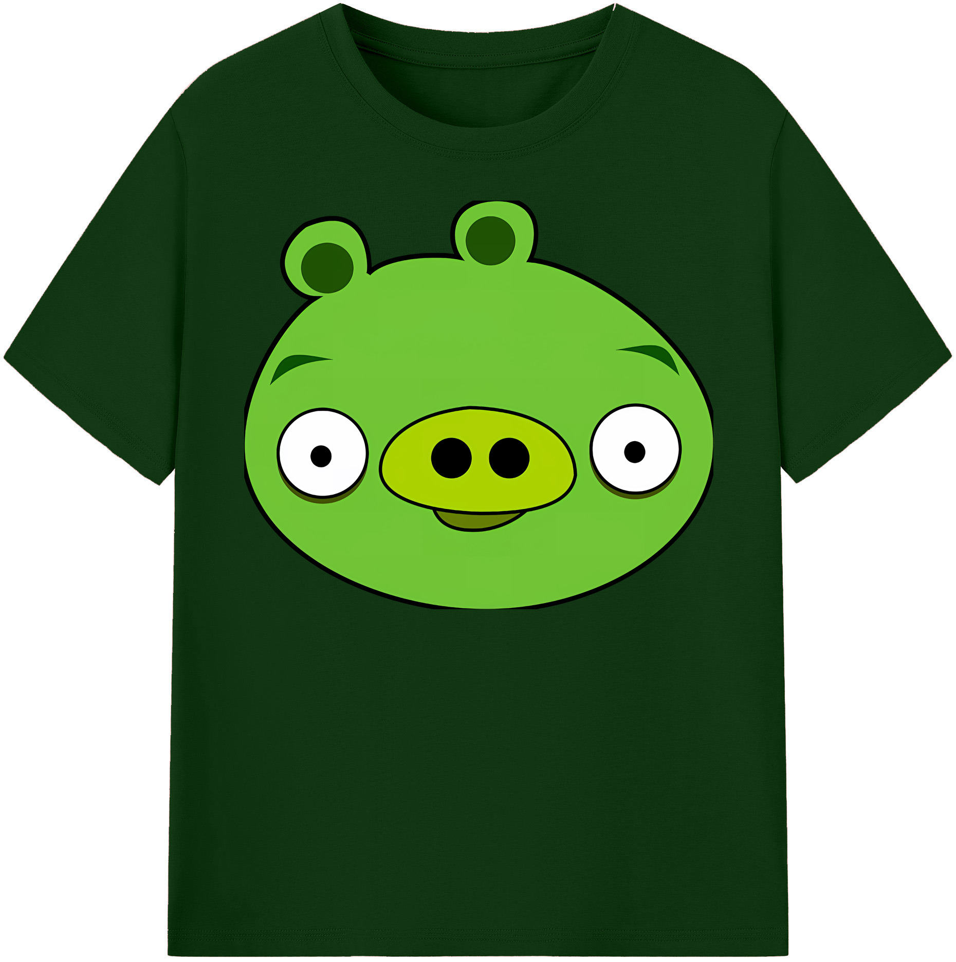 （画像用） Angry Birds アングリーバード 綿100％半袖Tシャツ（フロントプリント）